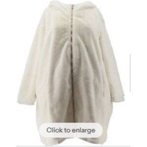 Antthony Reversible Hooded Coat 726-649 Ivory Medium